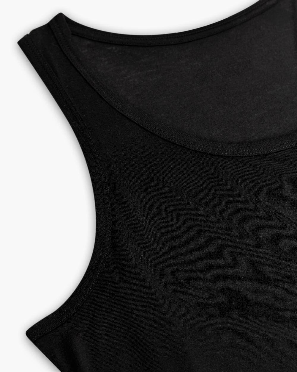 Modal Jersey Tank - Black