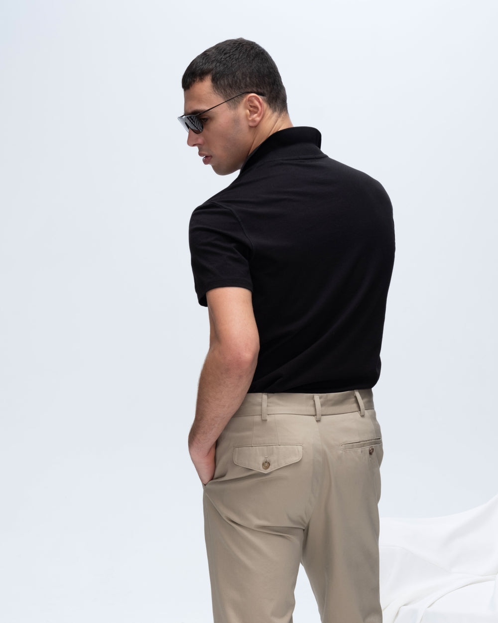 Classic Jersey Polo - Black