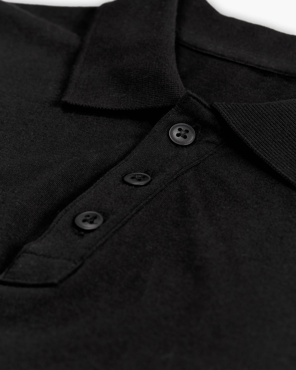Classic Jersey Polo - Black