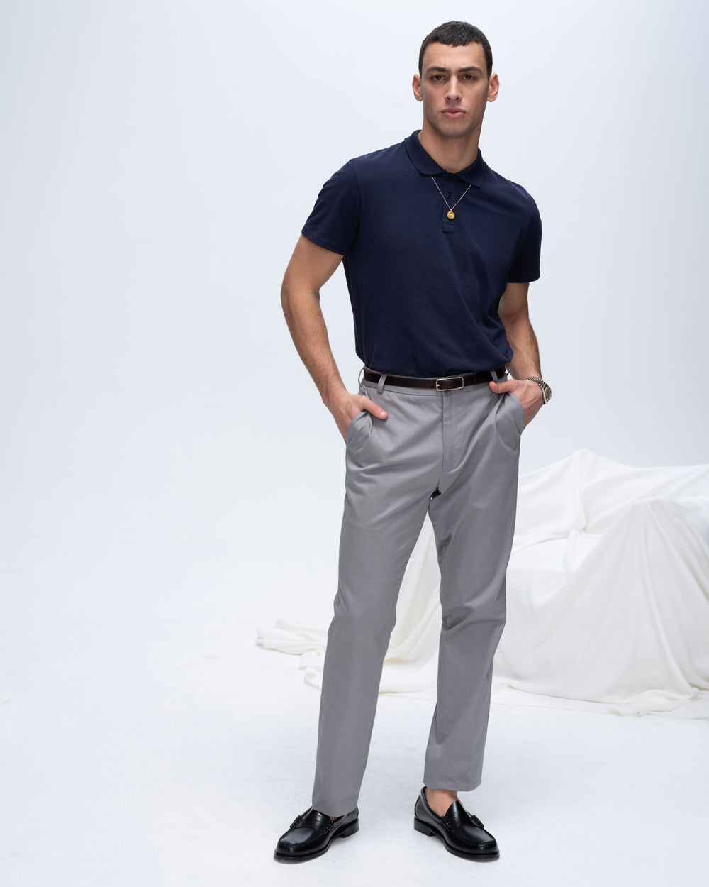 Classic Jersey Polo - Midnight