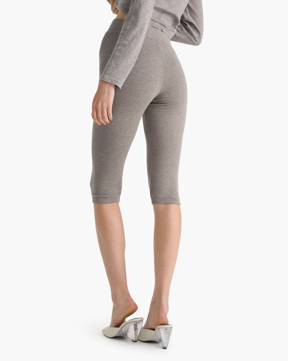 Modal Rib Pedal Pusher - Faded Mocha