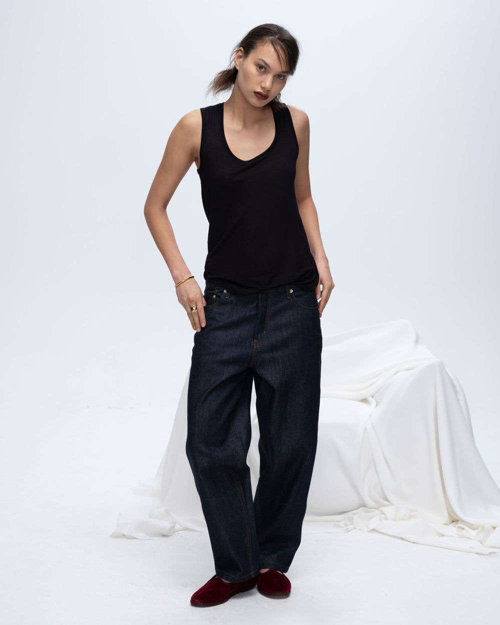 Modal Sweetheart Tank - Black