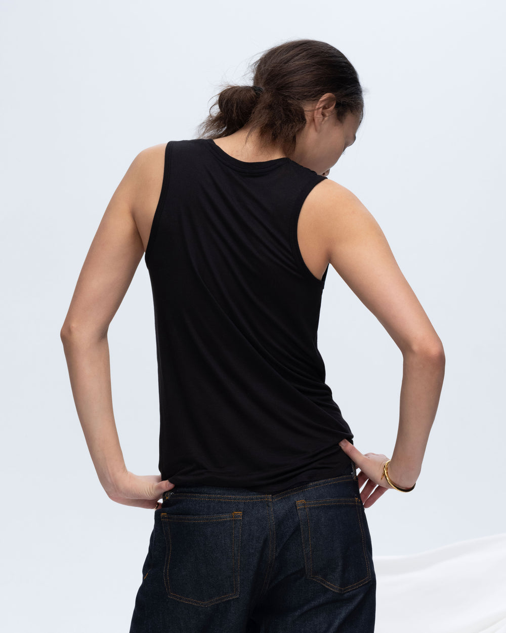 Modal Sweetheart Tank - Black