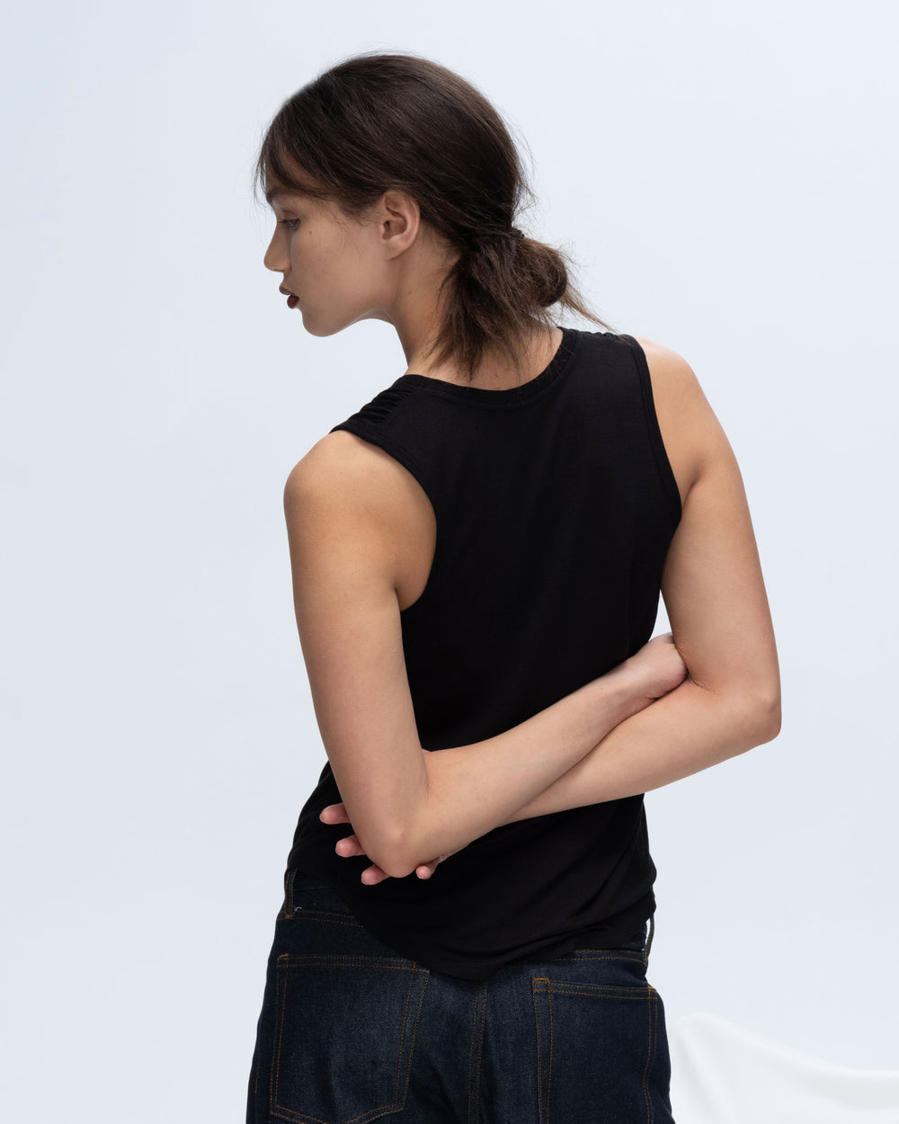 Modal Sweetheart Tank - Black