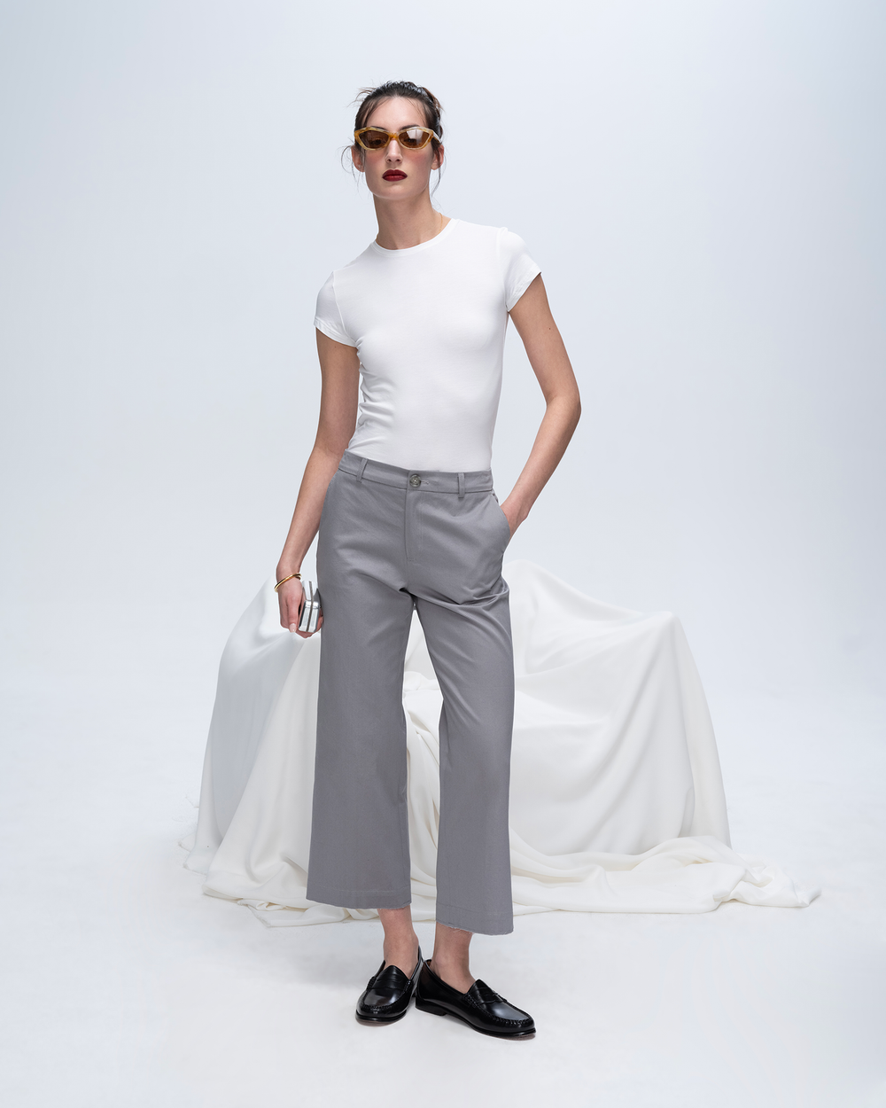 Pima Cotton Baby Tee - White