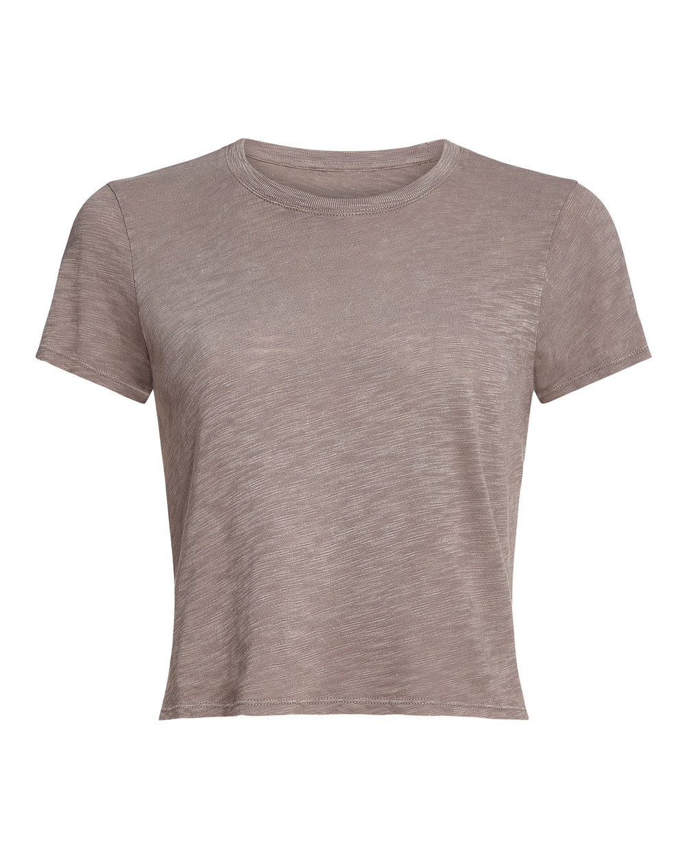 Slub Jersey Pre-School Boy Tee - Faded Mocha