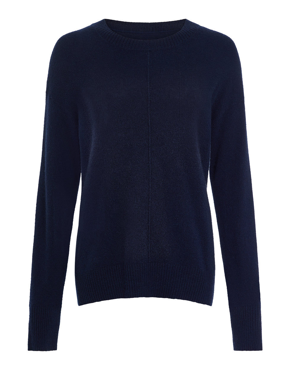 Cashmere Crew Neck Sweater - Midnight