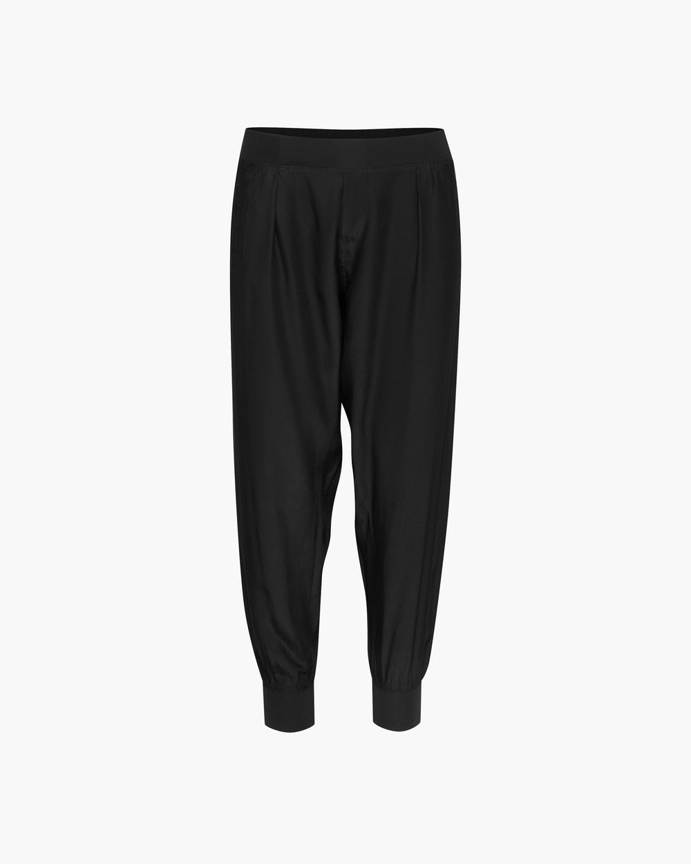 Silk Joggers - Black