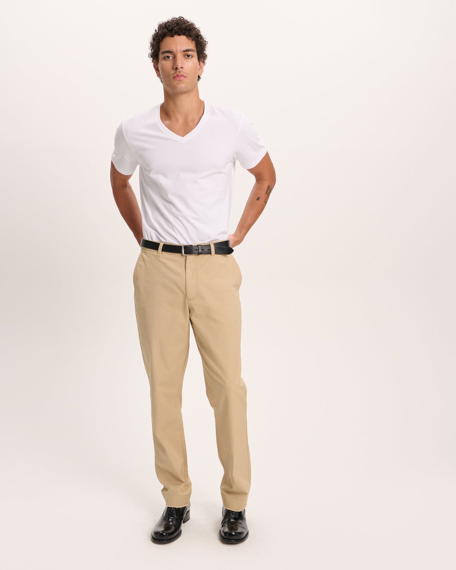 Cotton Twill Chino Pant - Khaki – ATM Anthony Thomas Melillo Cotton Twill Chino Pant - Khaki – ATM Anthony Thomas Melillo