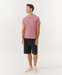 Summer Rose Classic Jersey Crew Neck Tee | Men's Cotton Short Sleeeve Tee by ATM Anthony Thomas Melillo