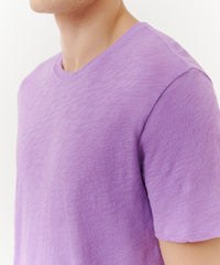 Bellflower Slub Jersey Crew Neck Tee | Men's Cotton Short Sleeeve Tee by ATM Anthony Thomas Melillo
