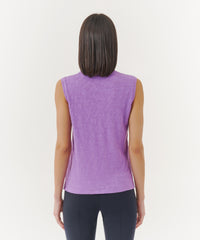 Bellflower Slub Jersey Sleeveless Schoolboy Tee | Women's Tank by ATM Anthony Thomas Melillo