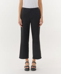 Black Cotton Twill Boyfriend Pant | Women's Pants by ATM Anthony Thomas Melillo
