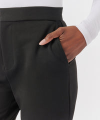 Black Ponte Straight Leg Pant | Women's Pants by ATM Anthony Thomas Melillo
