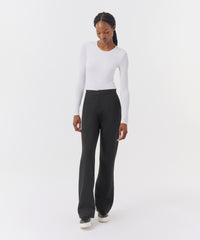 Black Ponte Straight Leg Pant | Women's Pants by ATM Anthony Thomas Melillo