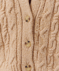 Clay Boucle Cable Cardigan | Women's Dress by ATM Anthony Thomas Melillo