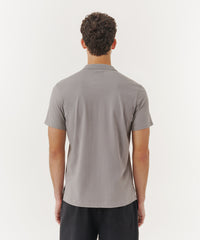 Dark Titanium Classic Jersey Polo | Men's Polo by ATM Anthony Thomas Melillo
