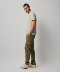 Dove Grey Classic Jersey Short Sleeve Crew Neck Tee - Dove Grey | Men's Cotton Short Sleeve Tee by ATM Anthony Thomas Melillo