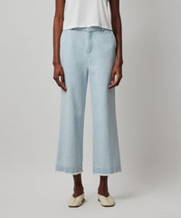 Light Denim Washed Denim Boyfriend Pant | Women's Pants by ATM Anthony Thomas Melillo