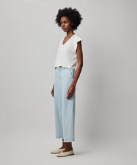 Light Denim Washed Denim Boyfriend Pant | Women's Pants by ATM Anthony Thomas Melillo