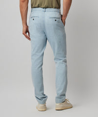 Light Denim Washed Denim Slim Pant - Light Denim | Men's Pants by ATM Anthony Thomas Melillo