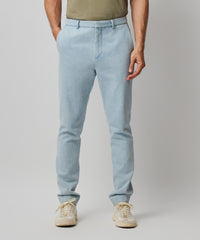 Light Denim Washed Denim Slim Pant - Light Denim | Men's Pants by ATM Anthony Thomas Melillo