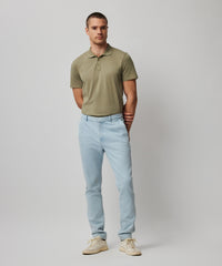 Light Denim Washed Denim Slim Pant - Light Denim | Men's Pants by ATM Anthony Thomas Melillo