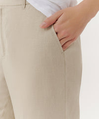 Linen Linen Boyfriend Pants | Women's Pants by ATM Anthony Thomas Melillo