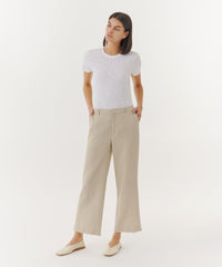 Linen Linen Boyfriend Pants | Women's Pants by ATM Anthony Thomas Melillo