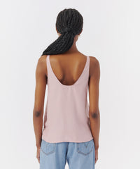 Pink Lilac Matte Silk Charmeuse Cami Top | Women's Top by ATM Anthony Thomas Melillo