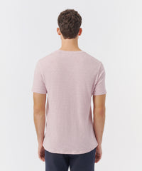 Pink Lilac Cotton Twill Shirt Jacket | Men's Cotton Short Sleeve Tee by ATM Anthony Thomas Melillo