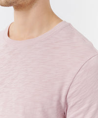 Pink Lilac Cotton Twill Shirt Jacket | Men's Cotton Short Sleeve Tee by ATM Anthony Thomas Melillo
