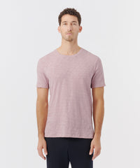 Pink Lilac Cotton Twill Shirt Jacket | Men's Cotton Short Sleeve Tee by ATM Anthony Thomas Melillo