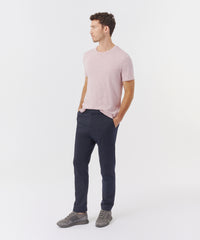 Pink Lilac Cotton Twill Shirt Jacket | Men's Cotton Short Sleeve Tee by ATM Anthony Thomas Melillo
