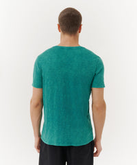 Rainforest Slub Jersey V-Neck Tee | Men's Cotton Short Sleeve Tee by ATM Anthony Thomas Melillo