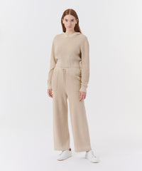 Soft Fawn Cotton Cashmere Pants | Women's Pants by ATM Anthony Thomas Melillo