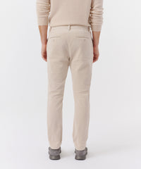 Stone Thin Wale Corduroy Classic Slim Pants | Men's Pants by ATM Anthony Thomas Melillo