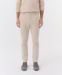 Stone Thin Wale Corduroy Classic Slim Pants | Men's Pants by ATM Anthony Thomas Melillo