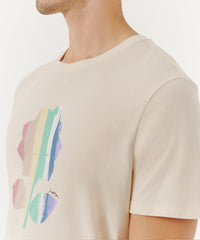 Stucco High Twist Jersey Crew Neck Tee | Men's Cotton Short Sleeeve Tee by ATM Anthony Thomas Melillo