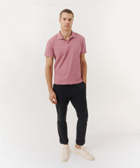 Summer Rose Classic Jersey Polo | Men's Polo by ATM Anthony Thomas Melillo