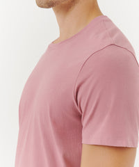 Summer Rose Classic Jersey Crew Neck Tee | Men's Cotton Short Sleeeve Tee by ATM Anthony Thomas Melillo