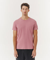 Summer Rose Classic Jersey Crew Neck Tee | Men's Cotton Short Sleeeve Tee by ATM Anthony Thomas Melillo