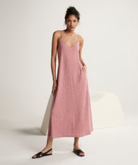 Summer Rose Slub Jersey Tank Maxi Dress | Women's Dress by ATM Anthony Thomas Melillo