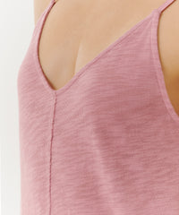 Summer Rose Slub Jersey Tank Maxi Dress | Women's Dress by ATM Anthony Thomas Melillo