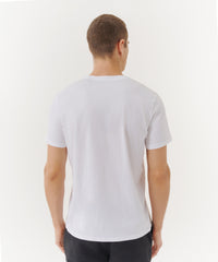 White Classic Jersey Crew Neck Tee | Men's Cotton Short Sleeeve Tee by ATM Anthony Thomas Melillo