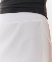 White Linen Bias Skirt | Women's Pants by ATM Anthony Thomas Melillo