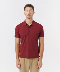 Wine Classic Jersey Polo | Men's Polo Shirt by ATM Anthony Thomas Melillo