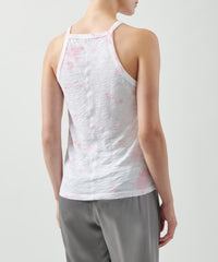 Ballet Pink Cloud Combo Slub Jersey Tank Top | Women's Tank by ATM Anthony Thomas Melillo