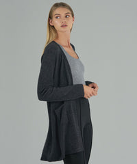 Charcoal Cashmere Cardigan - Women's Luxe Sweater by ATM Anthony Thomas Melillo