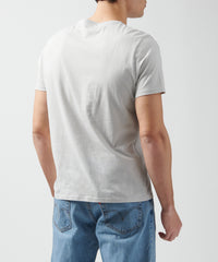 Grey Classic Jersey Crew Neck Tee - Men's Cotton Short Sleeve T-shirt by ATM Anthony Thomas Melillo